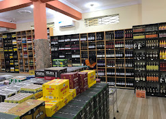 Wine and drinks section
